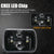 (2pcs/set) 5x7 7x6 inch H6054 LED Clear Lens Headlights for for Jeep Wrangler YJ Cherokee XJ H5054 H6054LL 6052 6053
