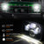(2pcs/set) 5x7 7x6 inch H6054 LED Clear Lens Headlights for for Jeep Wrangler YJ Cherokee XJ H5054 H6054LL 6052 6053