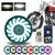 5-3/4 5.75" RGBW LED Headlights with Mobile APP & Remote for Harley Davidson