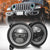9 inch Diamond Series RGB Halo LED Headlight For 2018-2023 Jeep Wrangler JL/JLU (2 Doors/4 Doors) Jeep Gladiator JT