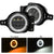 9" LED Headlights + 4" LED Fog Lights with DRL & Amber Turn Signals for Jeep Wrangler JL/JLU and Jeep JT Gladiator