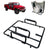 SUNPIE Upgraded Sliding Hard Top Carrier Freedom Panel Storage Rack Compatible with Jeep Wrangler 1987-2023 YJ TJ JK JKU JL JLU  Movable Cart with Suction Cup to Fix Rear Window