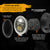 9 inch Diamond Series RGB Halo LED Headlight For 2018-2023 Jeep Wrangler JL/JLU (2 Doors/4 Doors) Jeep Gladiator JT