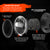 9 inch DOT White Halo DRL LED Headlights For 2018-2023 Jeep Wrangler & Jeep Gladiator JT