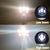 7" LED Headlights & 4" LED Passing Lights & Mounting brackets with Halo DRL Turn Signal For Harley
