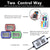 RGB Halo Rectangle 5x7 Headlights for Jeep YJ XJ GMC Ford Truck Van