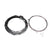 Sunpie Harley Motorcycle 7" Daymaker LED Headlight+4.5 inch Fog Lights+Bracket Mounting Ring (chrome)