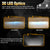 7" RGB 3D LED Lens Halo Rotating Headlights For 1997-2023 Jeep Wrangler TJ LJ JK JKU JL JLU (2pcs/set)