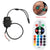 4/12 pcs Series Connection RGB-W Rock Lights Control Box (5 Pin Green)