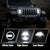9"RGBW LED Headlights +4"RGBW LED Fog Lights for Jeep Wrangler JL JLU Jeep Gladiator JT