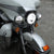 7" LED Halo Headlight with 4.5" LED Passing Lights and 7" Bracket Mounting Ring Kits For Harley Indian Yamaha Motorcycles