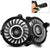 9" RGBW 3D LED Lens Halo Headlights + 4" RGBW Fog Lights Combo Kits for 2018-2023 Jeep Wrangler JL JLU & Jeep Gladiator JT