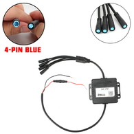 4/8 Pods RGB Rock Lights Control Box (4-Pin Blue)