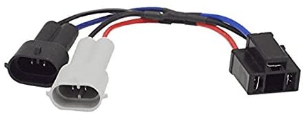 H4 to H9 or H11 Dual Beam Headlight Wire Harness Splitter Adapter For Harley Road Street Glide Road King Victory Vegas VRod Muscle