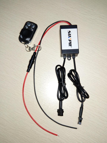 Sunpie remote and receiver for motorcycle strip lights - Sunpie
